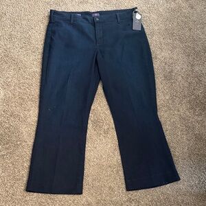 NYDJ Teresa Wide Leg Trouser Jeans 16